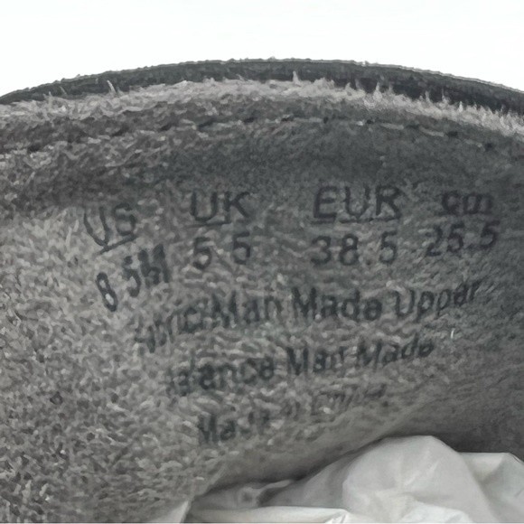 Dr Scholls Women's Webster Black Faux Suede & Patent Slip On Loafers Shoes 8.5 - Picture 13 of 13